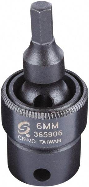 Sunex Tools - 3/8" Drive, 6mm Impact Hex Bit Socket - Americas Industrial Supply