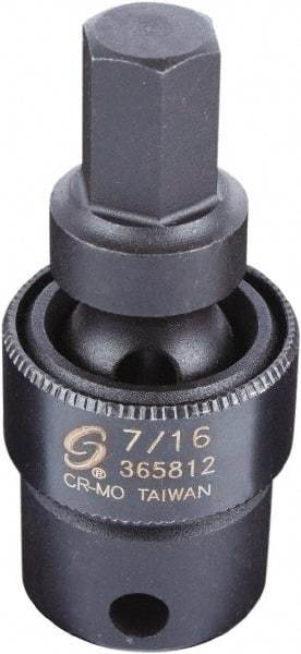 Sunex Tools - 3/8" Drive, 7/16" Impact Hex Bit Socket - Americas Industrial Supply