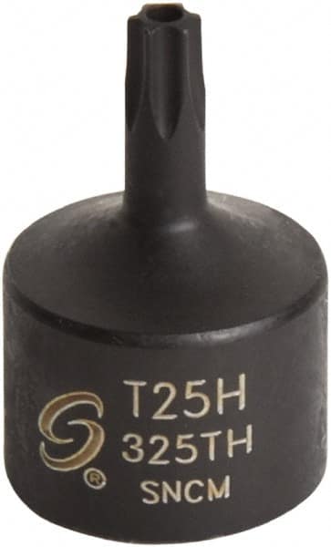 Sunex Tools - 3/8" Drive, T25H Impact Torx Bit Socket - Americas Industrial Supply