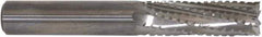 Controx - 6.35mm Cutting Diam x 1-1/4" Length of Cut, 5 Flute, Upcut Spiral Router Bit - Uncoated, Right Hand Cut, Solid Carbide, 63.5mm OAL x 1/4" Shank Diam, Centercutting - Americas Industrial Supply