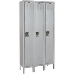 Hallowell - Medsafe 3 Door, 1 Tier, Premium Wardrobe Lockers - Americas Industrial Supply