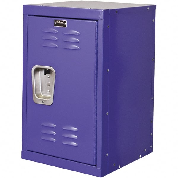 Hallowell - 1 Door, 1 Tier, Kid & Teen Lockers - Americas Industrial Supply