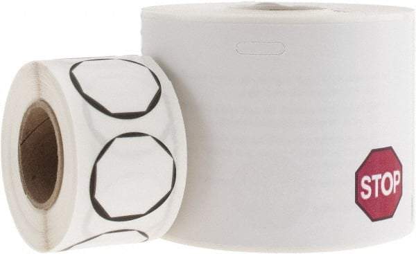 Dymo - 4" Long, White Label Printer Cartridge - For DYMO LabelWriter Printers - Americas Industrial Supply