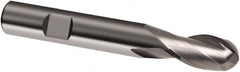 Guhring - 14mm, 22mm LOC, 14mm Shank Diam, 83mm OAL, 2 Flute, Solid Carbide Square End Mill - Single End, Uncoated, Spiral Flute, 30° Helix, Right Hand Cut, Right Hand Flute, Series 3024 - Americas Industrial Supply