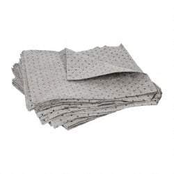 PRO-SAFE - 30 Gal Capacity per Package, Universal Pad - 17" Long x 15" Wide, Gray, Polypropylene - Americas Industrial Supply
