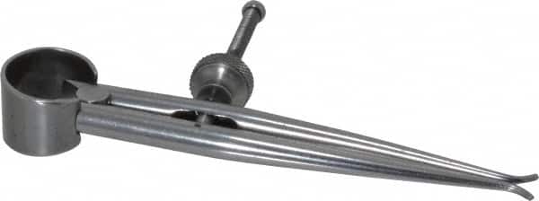 Starrett - 3 Inch Leg, Spring Joint, Ground Steel, Polished, Inside Caliper - 3 Inch Max Measurement, 75mm Max Measurement, Round Leg - Americas Industrial Supply