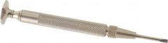 Starrett - 5/8" Blade Length Precision Slotted Screwdriver - 3-3/4" OAL - Americas Industrial Supply