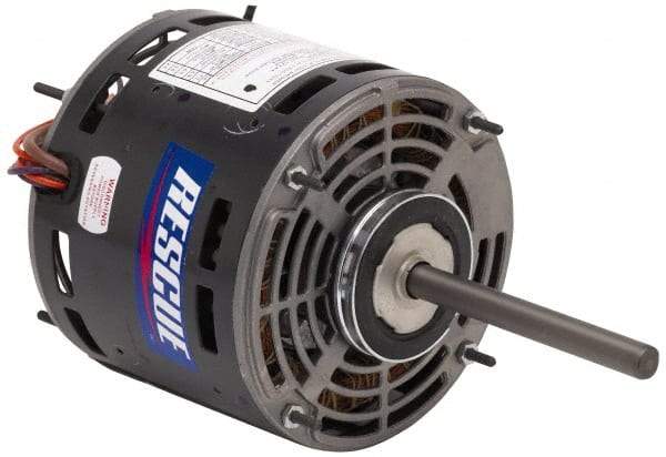 US Motors - 3/4 hp, OPAO Enclosure, Auto Thermal Protection, 1,075 RPM, 115 Volt, 60 Hz, Single Phase Permanent Split Capacitor (PSC) Motor - Size 48YZ Frame, Ring/Stud Mount, 4 Speed, Ball Bearings, 8.1 Full Load Amps, B Class Insulation, Reversible - Americas Industrial Supply