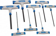 Allen - 8 Piece T-Handle Hex Key Set - Americas Industrial Supply
