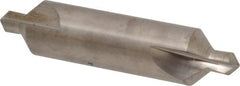 Hertel - #8 Plain Cut 90° Incl Angle Solid Carbide Combo Drill & Countersink - Americas Industrial Supply