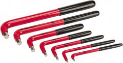 Wiha - 7 Piece Insulated L-Key Hex Key Set - Hex Range 3 to 12mm - Americas Industrial Supply