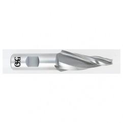 3/32 x 3/8 x 1 x 2-3/4 3 Fl HSS-CO Tapered Center Cutting End Mill - Bright - Americas Industrial Supply