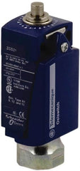 Telemecanique Sensors - SPDT, NC/NO, 240 VAC, 250 VDC, Screw Terminal, End Plunger Actuator, General Purpose Limit Switch - 1, 2, 4, 6, 12, 13 NEMA Rating, IP66, IP67 IPR Rating - Americas Industrial Supply