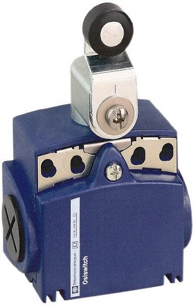 Telemecanique Sensors - DP, NC/NO, 240 VAC, Screw Terminal, Roller Lever Actuator, General Purpose Limit Switch - IP66, IP67 IPR Rating - Americas Industrial Supply