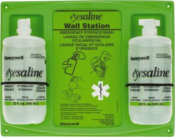 Honeywell - 32 oz, Disposable Double Station - Approved by ANSI Z358.1-2009 - Americas Industrial Supply