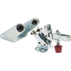 De-Sta-Co - 200 Lb Inner Hold Capacity, Horiz Mount, Air Power Hold-Down Toggle Clamp - 1/8 NPT Port, 34 Max psi, 102° Bar Opening, 26.92mm Height Under Bar - Americas Industrial Supply