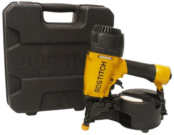 Stanley Bostitch - 1-1/4 to 2-1/2" Nail Length, 2.1 to 2.3mm Nail Diam, Siding Air Nailer - Americas Industrial Supply