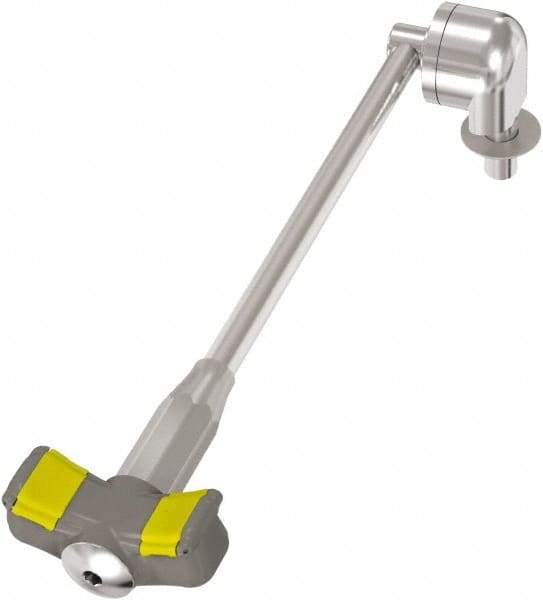 Bradley - Deck Mount, Eyewash Station - 1/2" Inlet, 30 psi Flow, 0.4 GPM Flow Rate - Americas Industrial Supply
