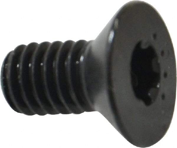 Camcar - 5/16-18 UNC Torx Plus Drive, 82° Flat Screw - Alloy Steel, Black Oxide Finish, Fully Threaded, 5/8" OAL - Americas Industrial Supply