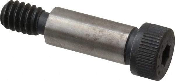 Made in USA - 5/16" Shoulder Diam x 3/4" Shoulder Length, 1/4-20 UNC, Hex Socket Shoulder Screw - 8 Alloy Steel, 0.419 to 0.438" Head Diam - Americas Industrial Supply