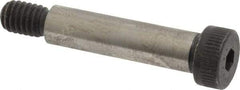 Made in USA - 3/8" Shoulder Diam x 1-1/2" Shoulder Length, 5/16-18 UNC, Hex Socket Shoulder Screw - 8 Alloy Steel, 0.543 to 0.562" Head Diam - Americas Industrial Supply