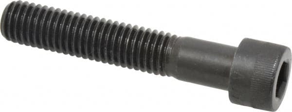 Made in USA - 1/2-13 UNC Hex Socket Drive, Socket Cap Screw - Alloy Steel, Black Oxide Finish, Partially Threaded, 2-3/4" Length Under Head - Americas Industrial Supply