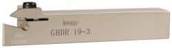 Iscar - Right Hand Cut, GI.., GPV.., TIP.. Insert, Indexable Cutoff Toolholder - 0.36" Max Depth of Cut, 3/4" Shank Width, 3/4" Shank Height, 4-1/2" OAL - Americas Industrial Supply