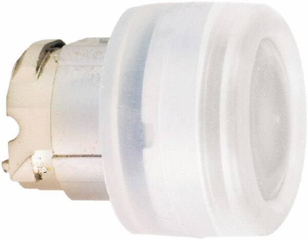 Schneider Electric - 22mm Mount Hole, Flush, Pushbutton Switch Only - Round, White Pushbutton, Nonilluminated, Momentary (MO) - Americas Industrial Supply