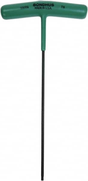 Bondhus - T6 Torx Key - T-Handle Cushion Grip - Americas Industrial Supply