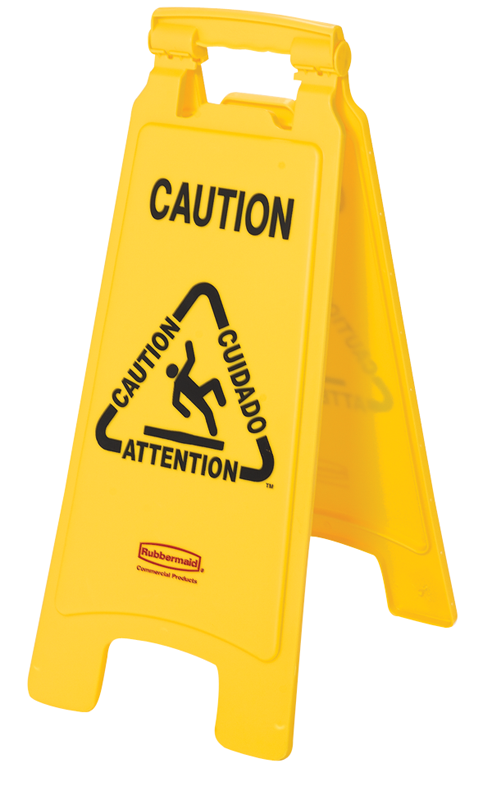 Wet Floor Sign - Yellow - Americas Industrial Supply