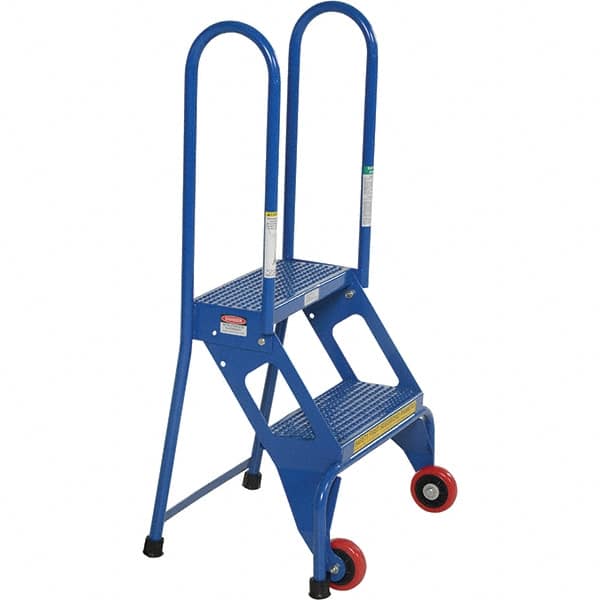 Vestil - 42-5/16" High 350 Lb Capacity 2 Step Foldup - Americas Industrial Supply
