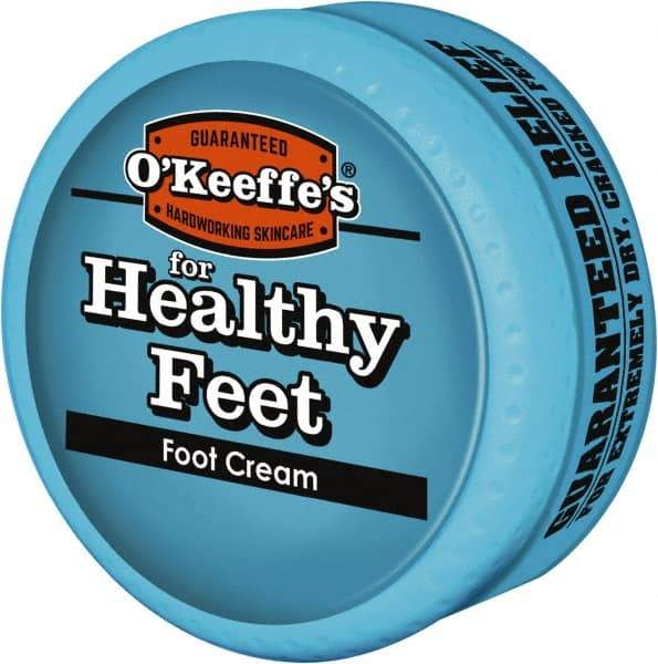 O'Keeffe's - 3.2 oz Moisturizing Foot Cream - Comes in Jar, Fragrance Free - Americas Industrial Supply