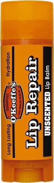 O'Keeffe's - 0.15 oz Moisturizing Lip Balm - Comes in Tube, Fragrance Free - Americas Industrial Supply