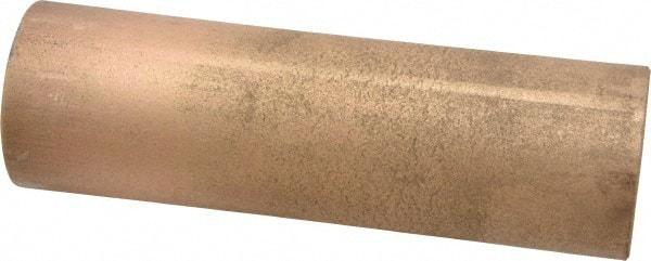 Made in USA - 2 Inch Outside Diameter x 6-1/2 Inch Long, Bronze Round Tube - 1-1/2 Inch Inside Diameter, Alloy SAE 841 Oil Impregnated Bronze, 3 Lb. Shipping Weight - Americas Industrial Supply