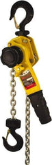 Ingersoll-Rand - 6,600 Lb Lifting Capacity, 10' Lift Height, Lever Hoist - Made from Chain, 83.6 Lb Avg Pull to Lift Rated Load, 1 Chain - Americas Industrial Supply