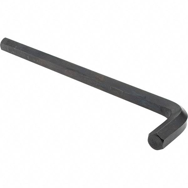 Value Collection - 5/8" Hex, Long Arm, Hex Key - 9-21/32" OAL, Alloy Steel, Inch System of Measurement - Americas Industrial Supply
