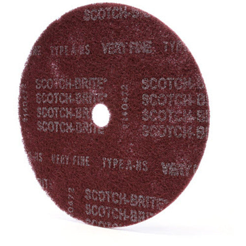 Scotch-Brite High Strength Disc HS-DC A/O Very Fine 12″ × 1-1/4″ - Americas Industrial Supply