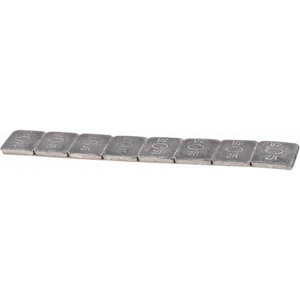 Value Collection - Weight Style P, 0.5 oz, Wheel Weight for All Truck Size Tires - Americas Industrial Supply