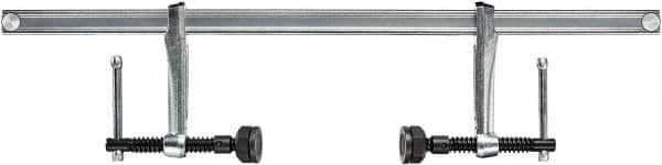 Bessey - 60" Capacity, 4-3/4" Throat Depth Steel (Profiled Rail) Bar Clamp - 1,450 Lb Clamping Pressure, 67" OAL - Americas Industrial Supply