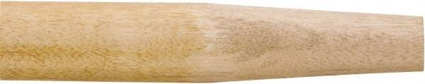Rubbermaid - 54 x 1-1/8" Wood Handle for Push Brooms - Tapered Connection, Tan - Americas Industrial Supply