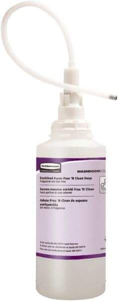 Rubbermaid - 800 mL Bottle Foam Soap - Clear, Fragrance Free Scent - Americas Industrial Supply