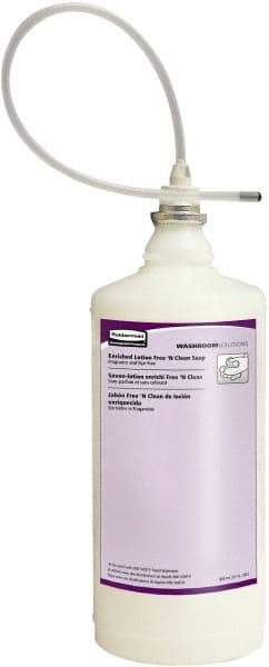 Rubbermaid - 800 mL Bottle Liquid Soap - White, Light Honeysuckle Scent - Americas Industrial Supply