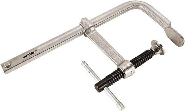 Wilton - 4-3/4" Deep Throat, 18" Max Capacity, Standard Sliding Arm Clamp - 1,200 Lb Clamping Pressure - Americas Industrial Supply