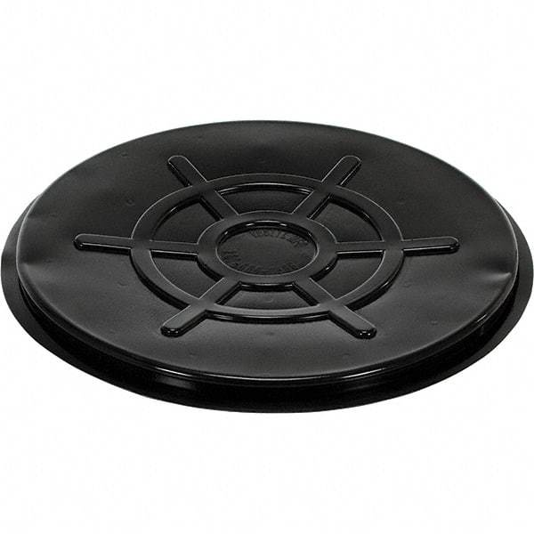 Vestil - Round Polyethylene Closed Head Drum Cover for 55 Gallon Container - 25" Wide - Americas Industrial Supply