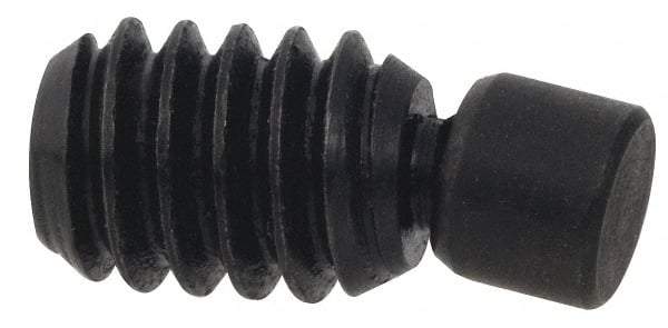 Gibraltar - 1/2-13, 1-1/2" OAL, Alloy Steel, Swivel Pad - Black Oxide Finish, 0.4" Pad Diam, 1-3/16" Thread Length, 7.5° Swivel Angle, 1/4" Hex Key - Americas Industrial Supply