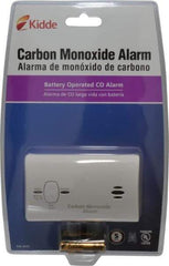 Kidde - CO Alarm - 85 dB Decibel Rating, AA Battery Included, Wall or Ceiling Mount, Electrochemical Sensor - Americas Industrial Supply