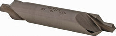 Hertel - #5 Plain Cut 82° Incl Angle High Speed Steel Combo Drill & Countersink - Exact Industrial Supply