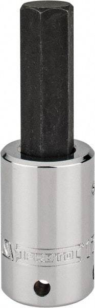 Proto - 1/2" Drive, 17mm Hex Bit Socket - 4" OAL, 2" Bit Length, Tethered - Americas Industrial Supply