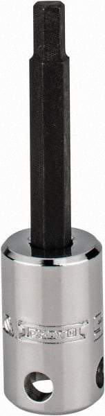 Proto - 3/8" Drive, 5mm Hex Bit Socket - 2-23/32" OAL, 1-5/8" Bit Length, Tethered - Americas Industrial Supply
