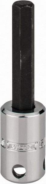 Proto - 3/8" Drive, 5/16" Hex Bit Socket - 2-23/32" OAL, 1-5/8" Bit Length, Tethered - Americas Industrial Supply